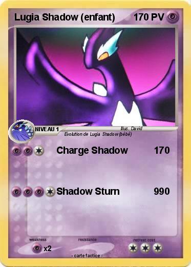 Pokemon Lugia Shadow (enfant)