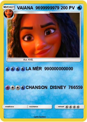 Pokemon VAIANA  9699999979