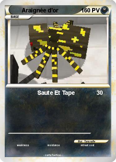 Pokemon Araignée d'or