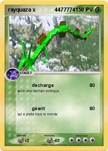 Pokemon rayquaza x             4477774                