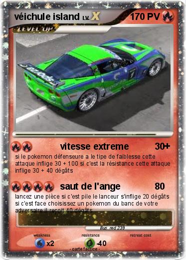 Pokemon véichule island