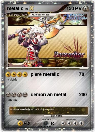 Pokemon metalic