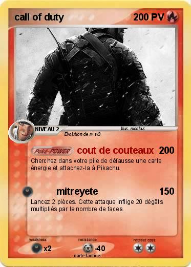 Pokemon call of duty