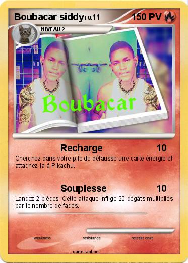 Pokemon Boubacar siddy