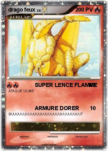 Pokemon drago feux