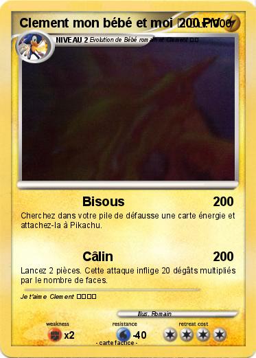 Pokemon Clement mon bébé et moi ❤️