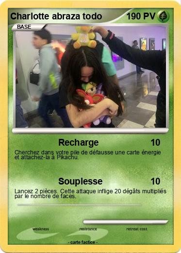 Pokemon Charlotte abraza todo