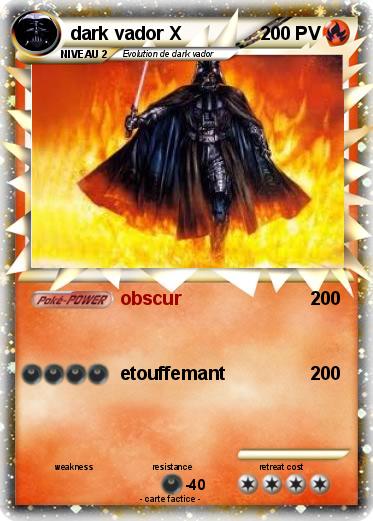 Pokemon dark vador X