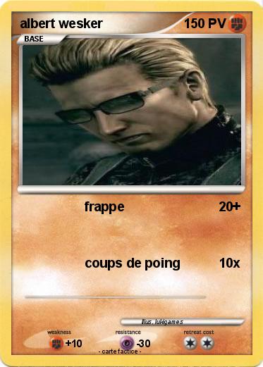 Pokemon albert wesker