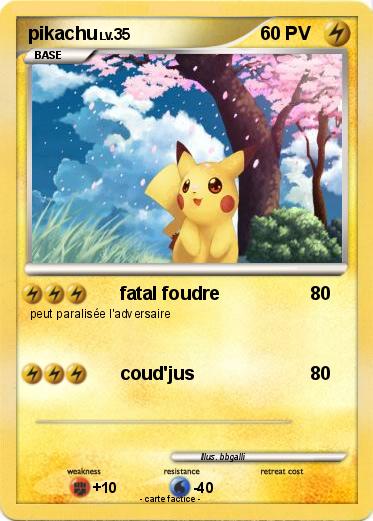 Pokemon pikachu