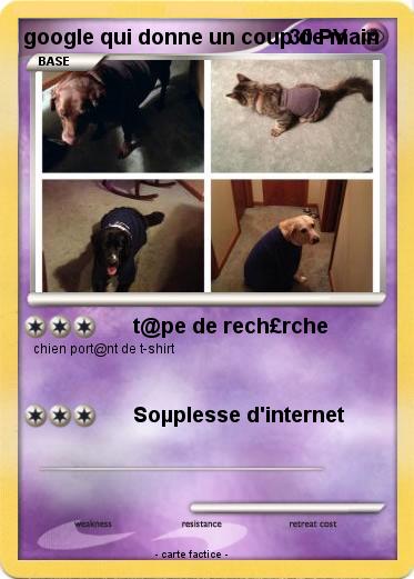 Pokemon google qui donne un coup de main