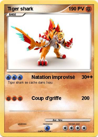 Pokemon Tiger shark