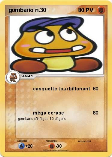 Pokemon gombario n.30