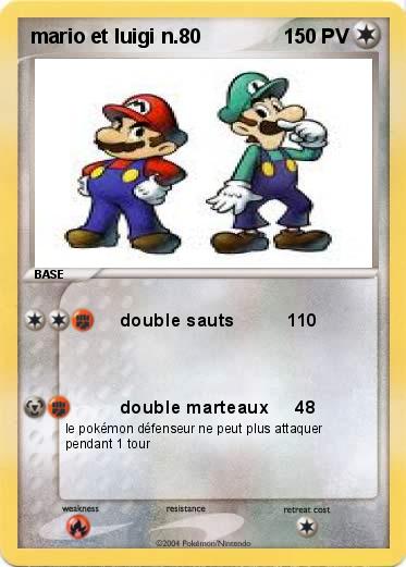 Pokemon mario et luigi n.80