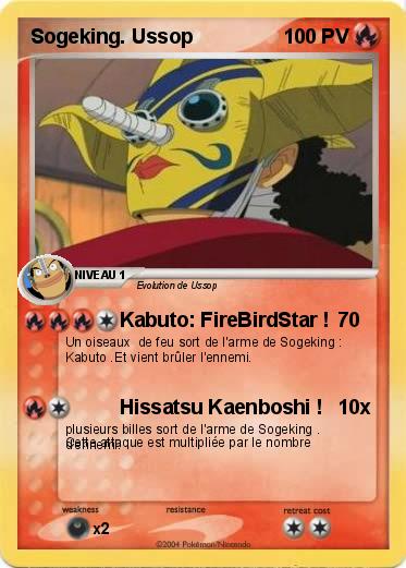 Pokemon Sogeking. Ussop