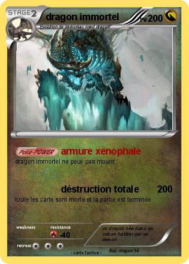 Pokemon dragon immortel