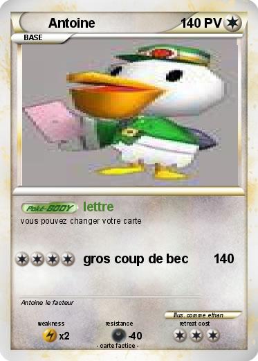 Pokemon Antoine