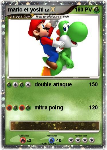 Pokemon mario et yoshi