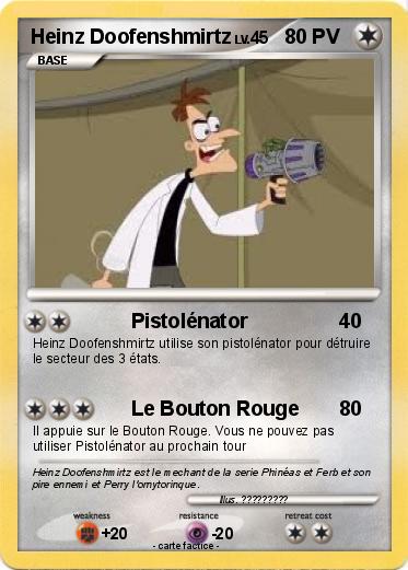 Pokemon Heinz Doofenshmirtz
