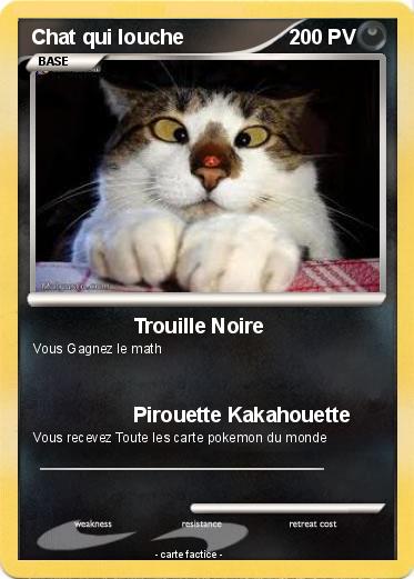 Pokemon Chat qui louche