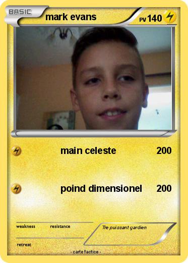 Pokemon mark evans