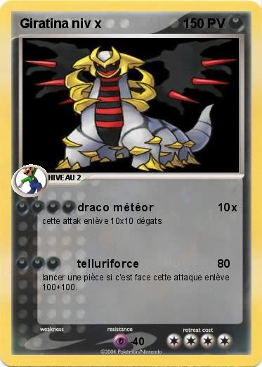 Pokemon Giratina niv x