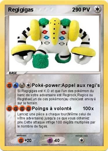 Pokemon Regigigas                          2  