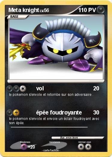 Pokemon Meta knight