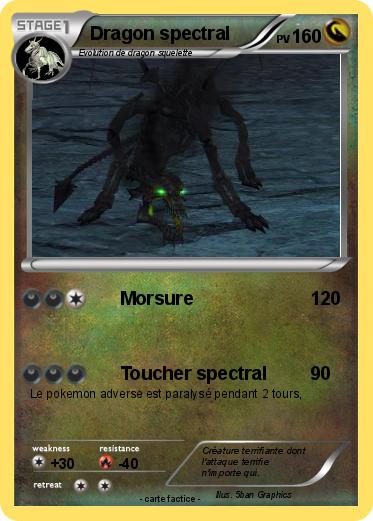 Pokemon Dragon spectral