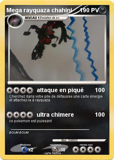 Pokemon Mega rayquaza chahini