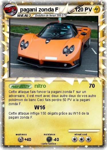 Pokemon pagani zonda F