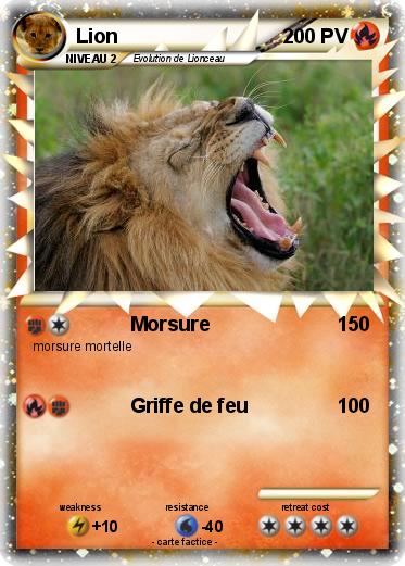 Pokemon Lion