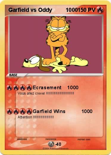 Pokemon Garfield vs Oddy         1000