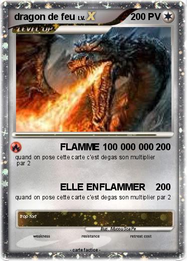 Pokemon dragon de feu