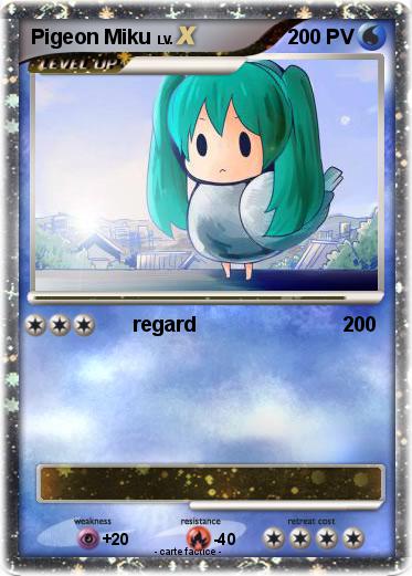 Pokemon Pigeon Miku