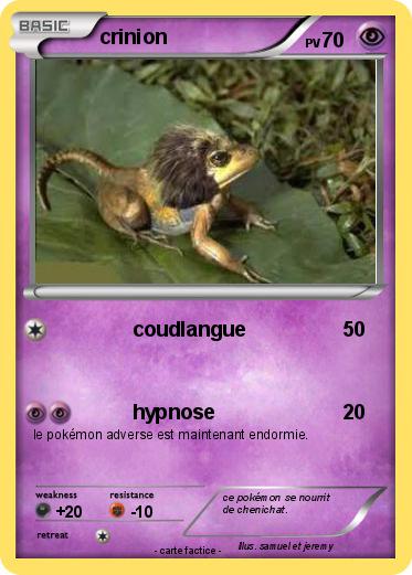 Pokemon crinion