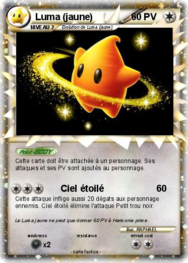 Pokemon Luma (jaune)