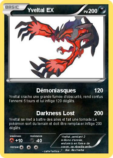 Pokemon Yveltal EX