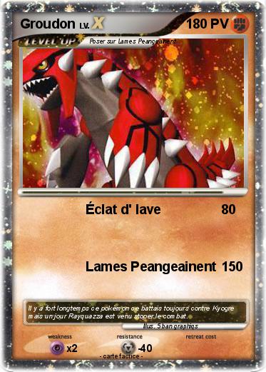 Pokemon Groudon