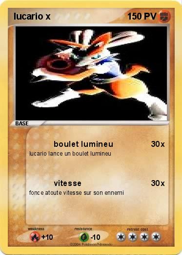 Pokemon lucario x