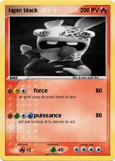 Pokemon lapin black
