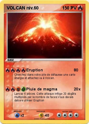 Pokemon VOLCAN niv.60