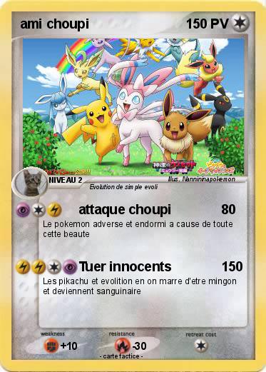 Pokemon ami choupi