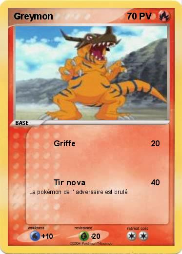 Pokemon Greymon
