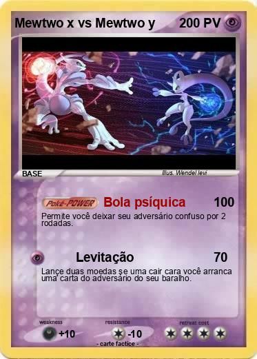 Pokemon Mewtwo x vs Mewtwo y