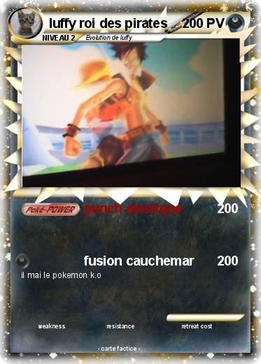Pokemon luffy roi des pirates