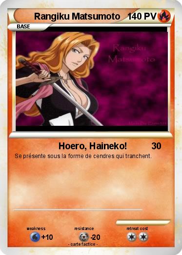 Pokemon Rangiku Matsumoto