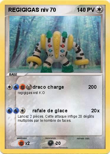 Pokemon REGIGIGAS niv 70