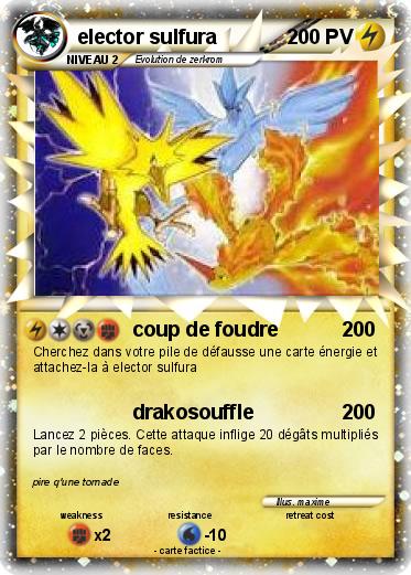 Pokemon elector sulfura
