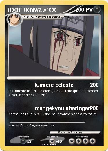 Pokemon itachi uchiwa
